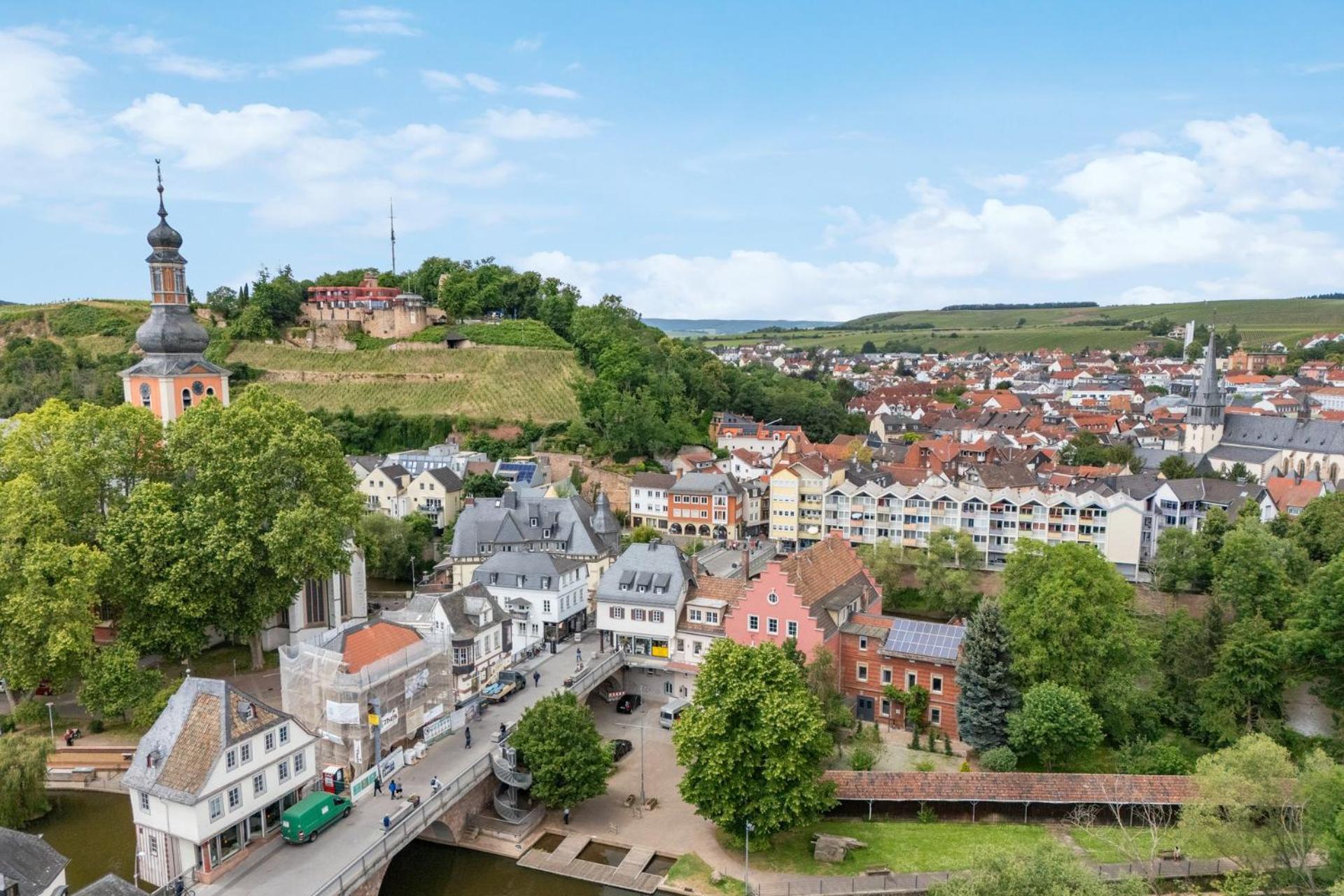 Altstadt Apartment Am Wasser Mit Parkplatz Und Riesigem Garten Bad Kreuznach Esterno foto